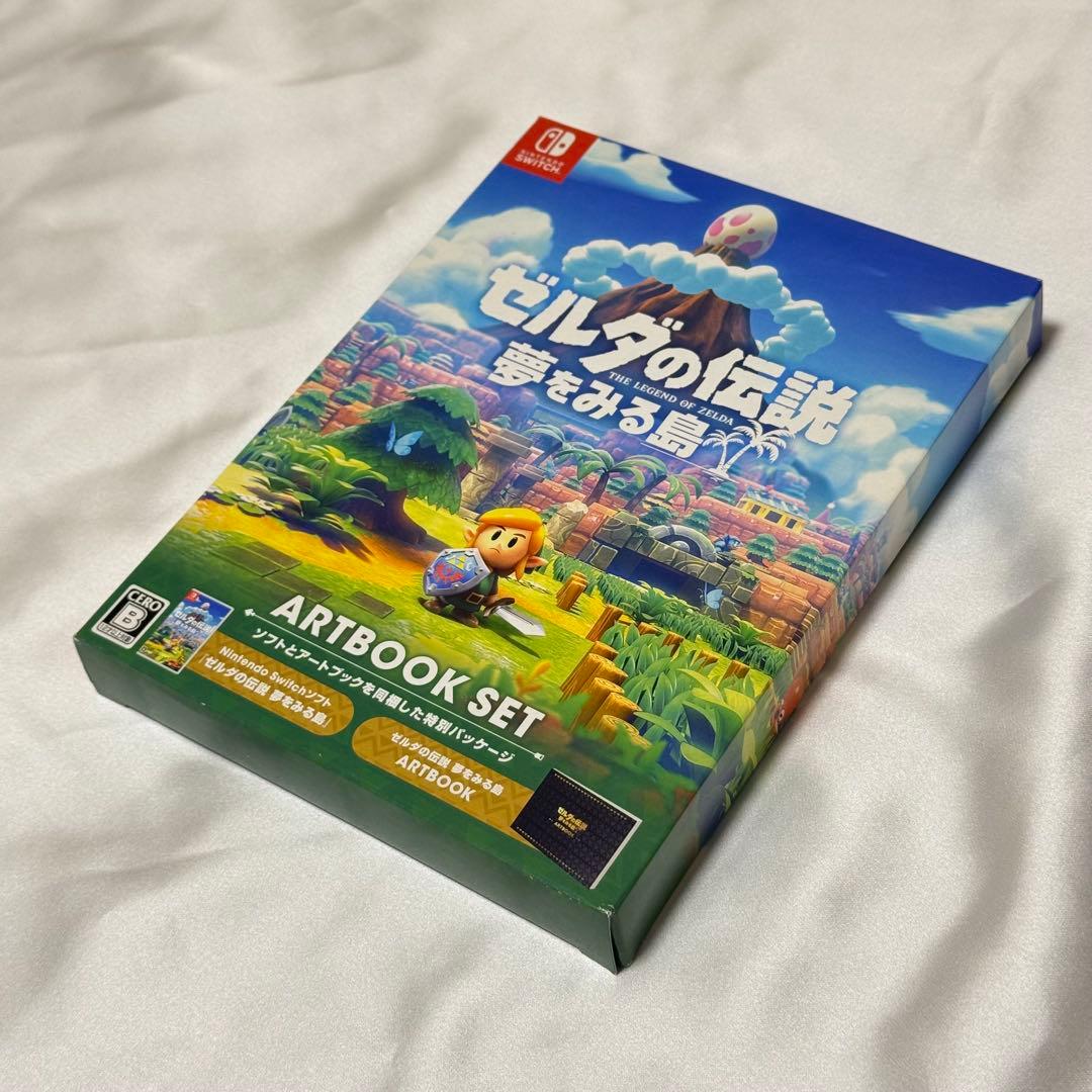 未使用 ゼルダの伝説 夢をみる島 ARTBOOK SET