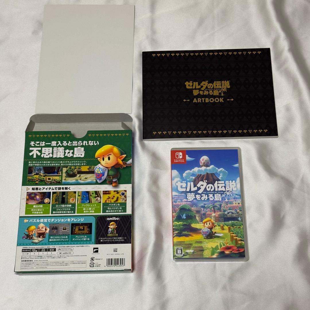 未使用 ゼルダの伝説 夢をみる島 ARTBOOK SET