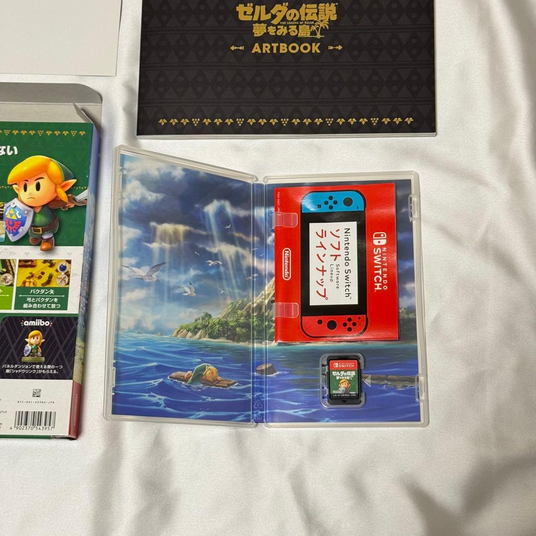 未使用 ゼルダの伝説 夢をみる島 ARTBOOK SET