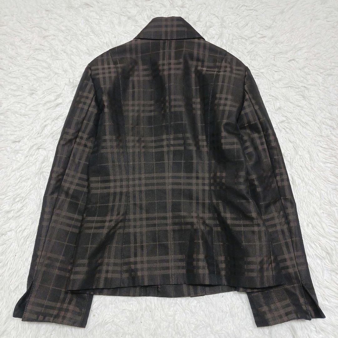 ✨未使用級✨サイズ42✨バーバリーロンドン　シャドーチェック　ジャケット