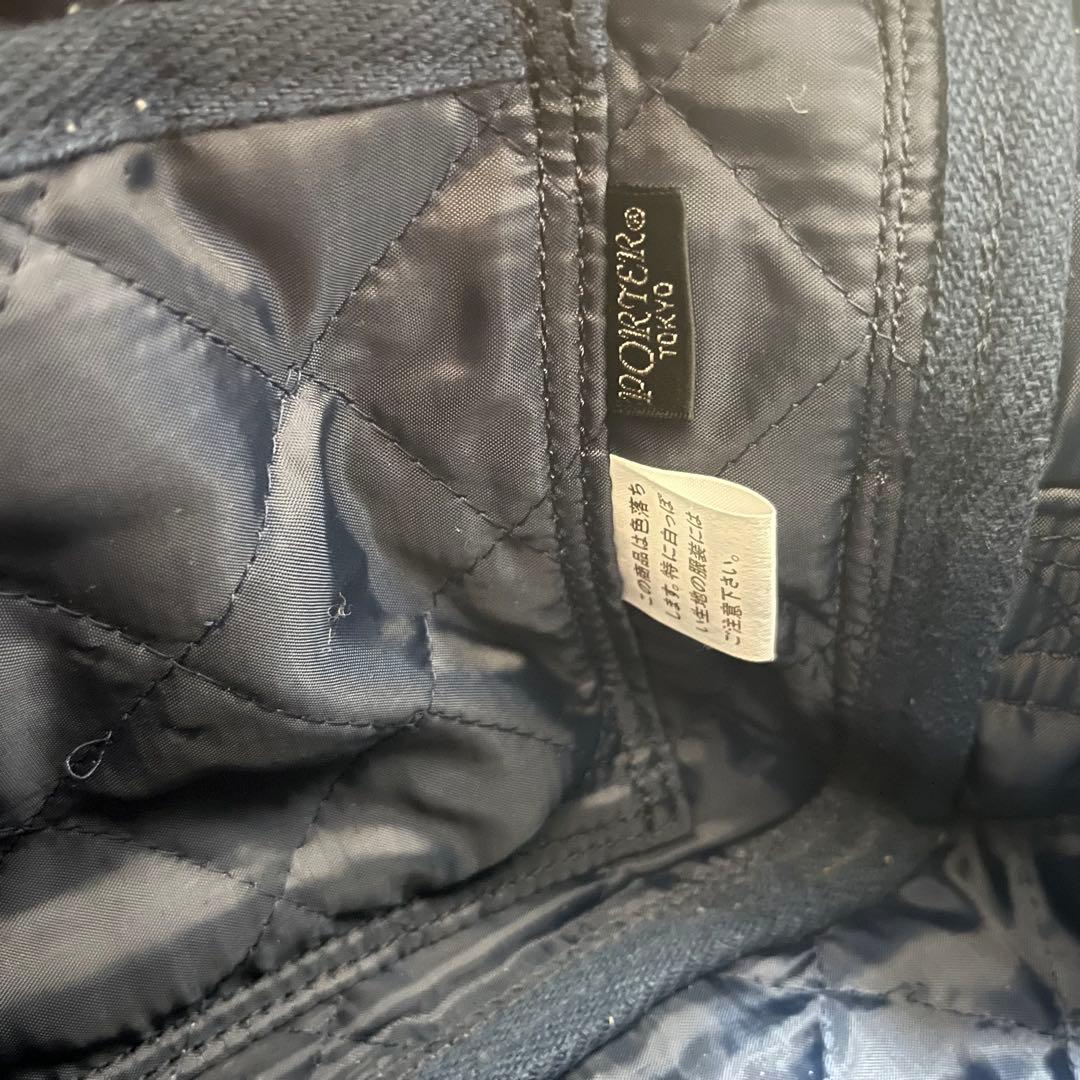 美品　PORTER ポーター　吉田カバン ミニボストンバッグ デニム