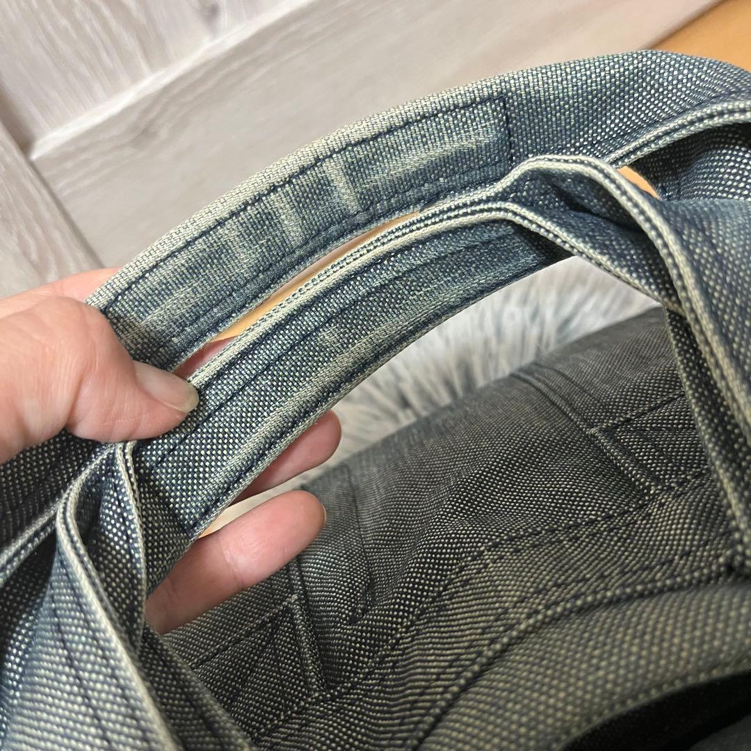 美品　PORTER ポーター　吉田カバン ミニボストンバッグ デニム