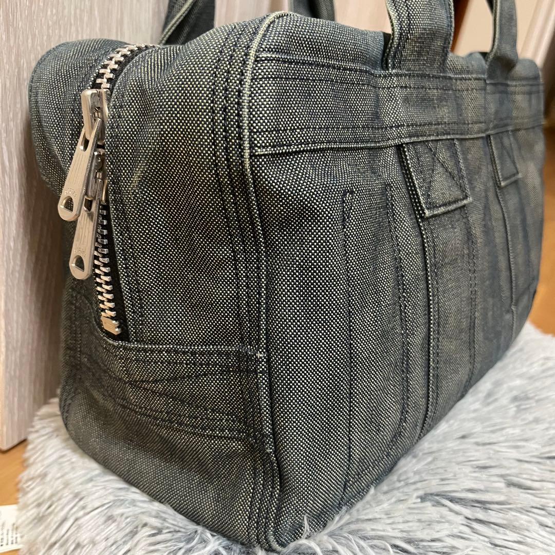 美品　PORTER ポーター　吉田カバン ミニボストンバッグ デニム