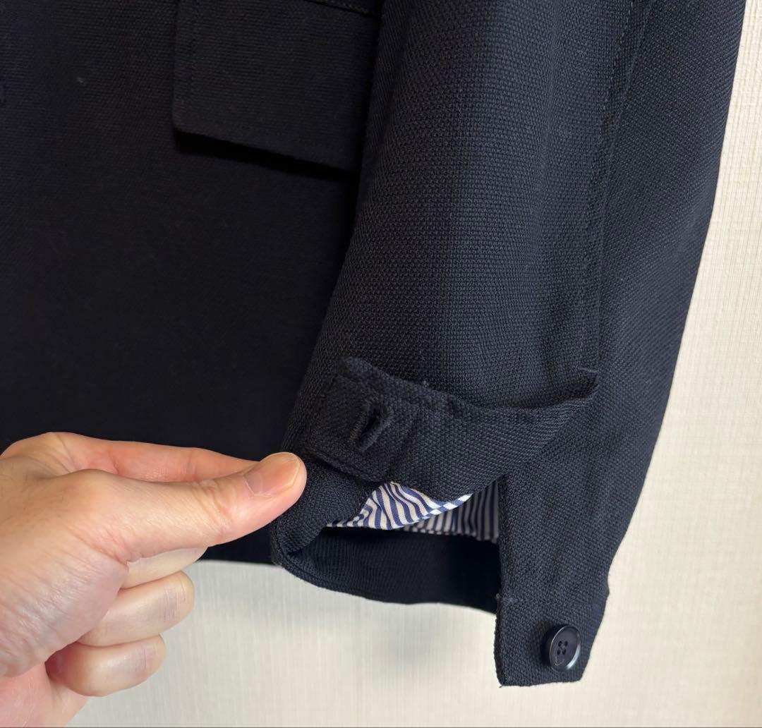 新品 SUAS404 nanamicaナナミカ クラブジャケット NAVY S