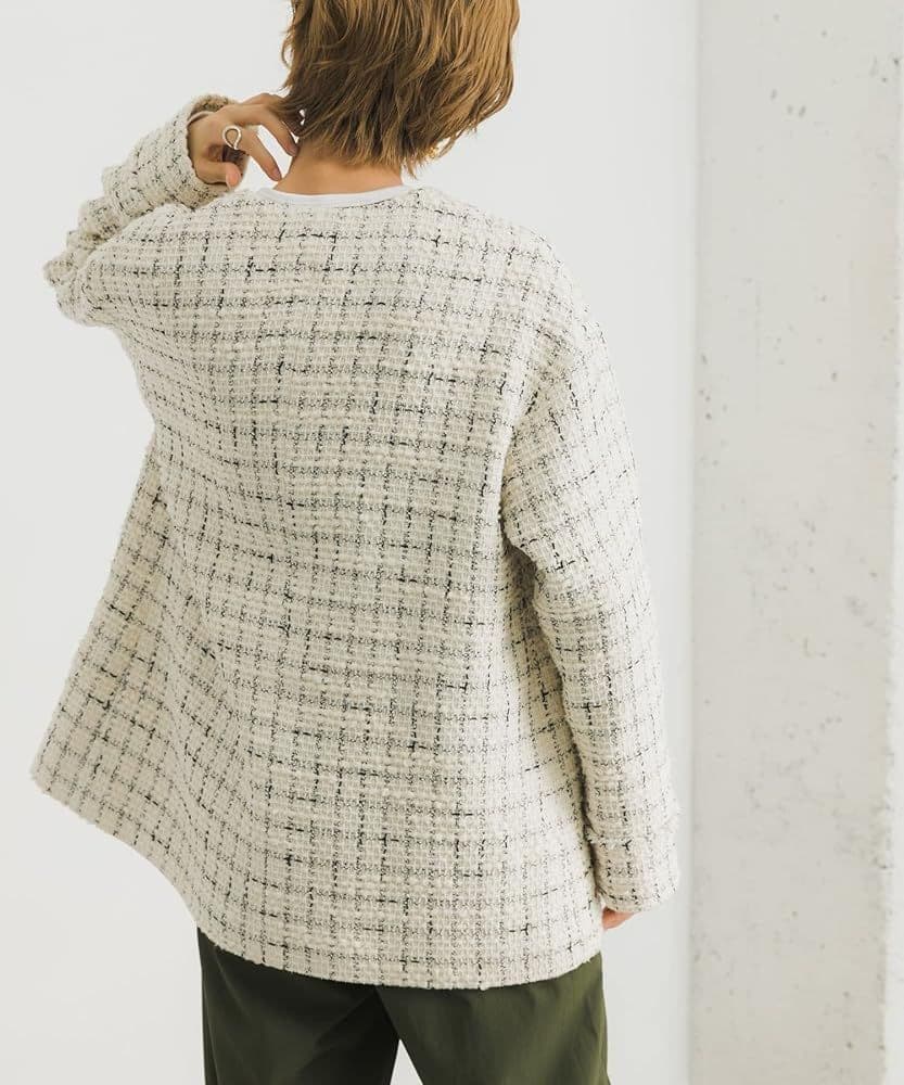 URBAN RESEARCH　GIOLICAツイードジャケット　金ボタン36美品