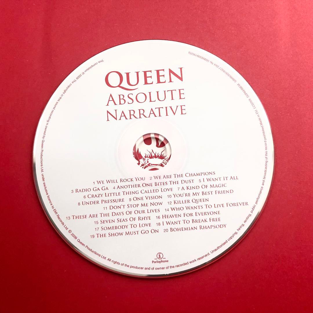 クイーン「QUEEN ABSOLUTE GREATEST」CD2枚組＋写真集