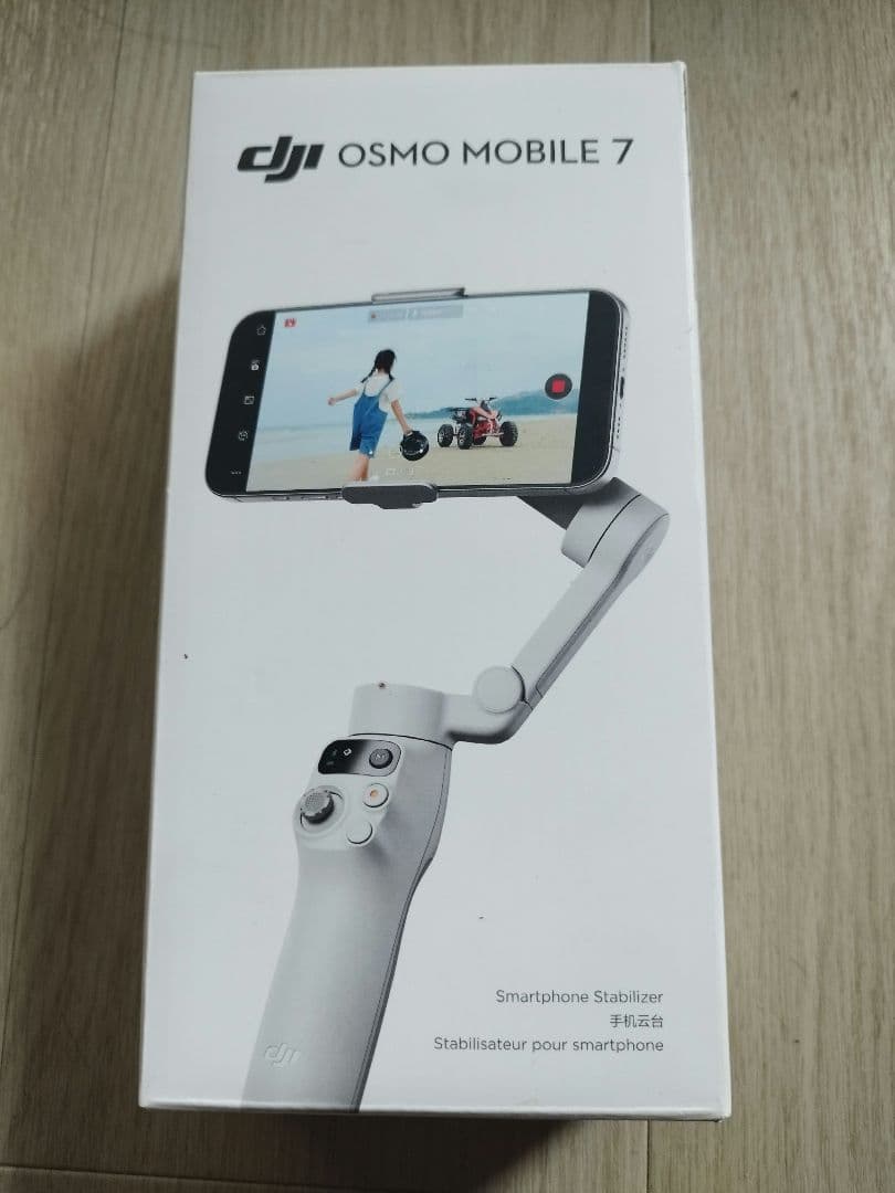 DJI Osmo Mobile 7 スタビライザー　と　ブログマイク