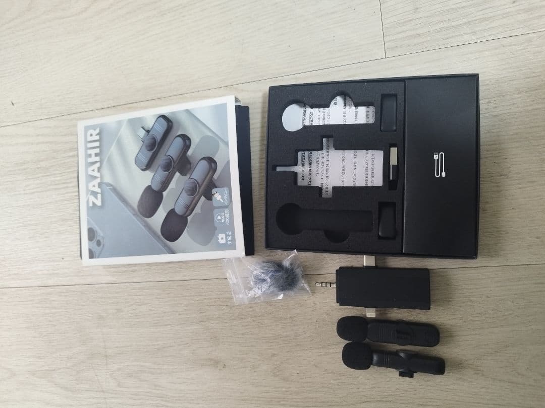 DJI Osmo Mobile 7 スタビライザー　と　ブログマイク