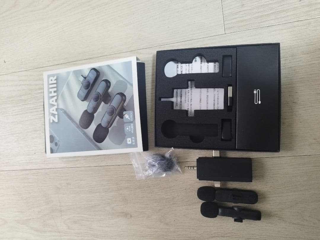 DJI Osmo Mobile 7 スタビライザー　と　ブログマイク