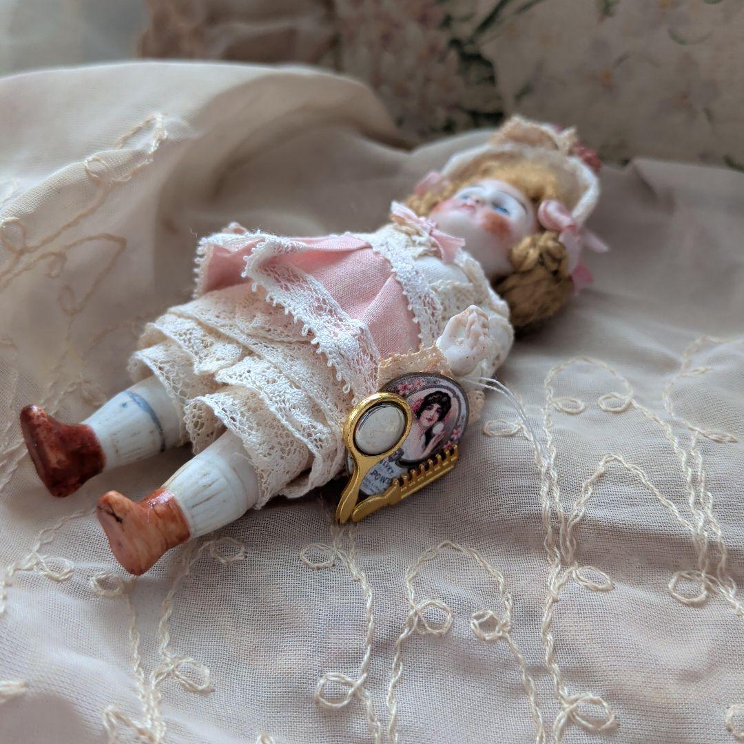 1900s　ドイツ　アンティーク　ミニョネット　ドールセット