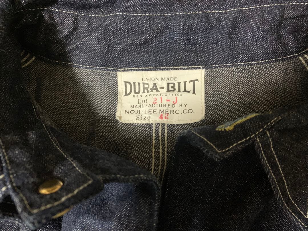DURA-BILT [デュラ ビルト]スペシャルデニムカバーオール 42