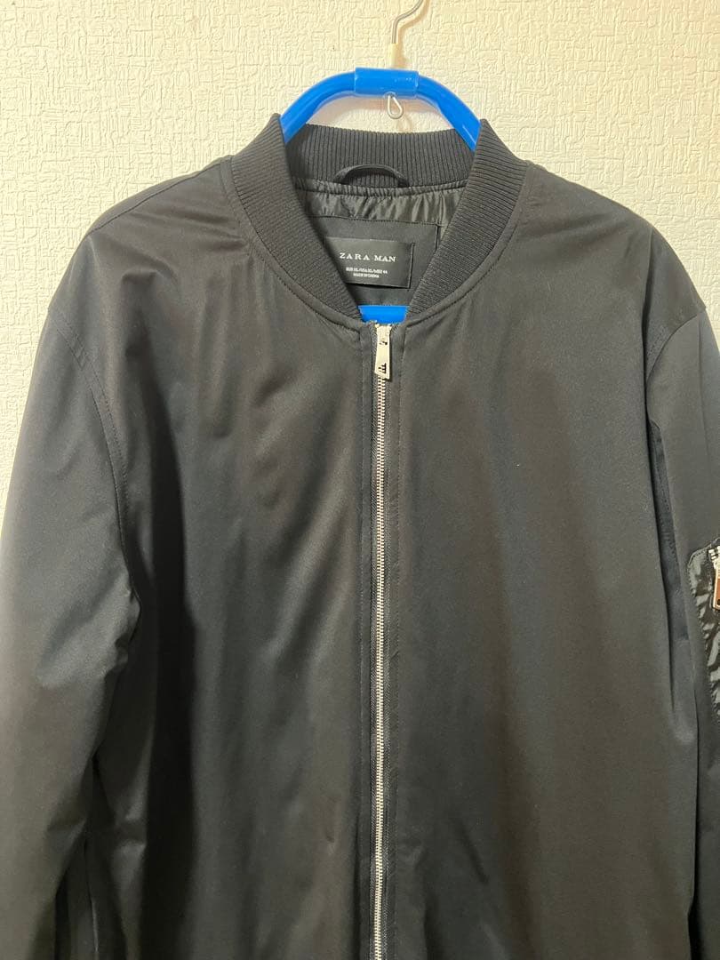 美品　ZARA MAN ブラック MA-1 ジャケット コート