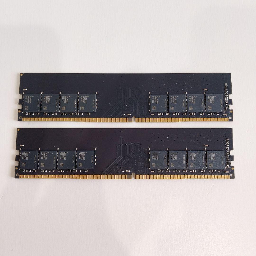 DDR4-2666 32GB (16GB×2枚組) メモリ 接点清掃済み