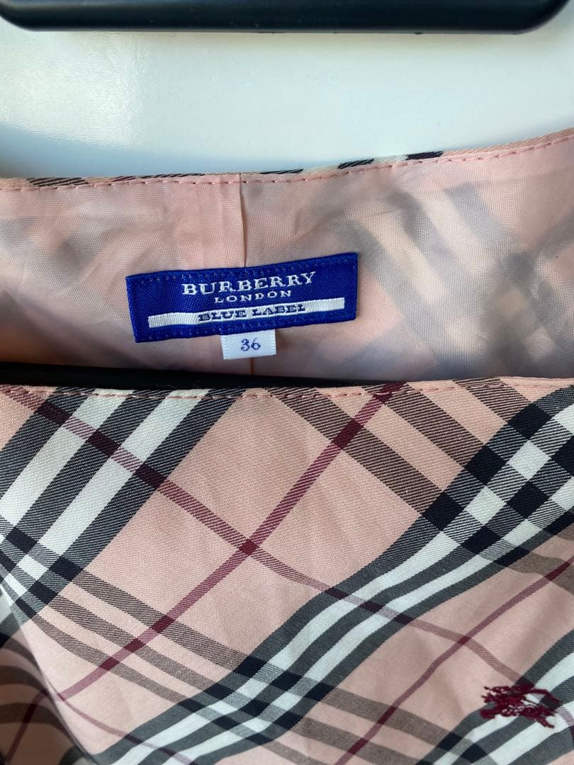 BURBERRY ブルーレーベル ノースリーブワンピース 36