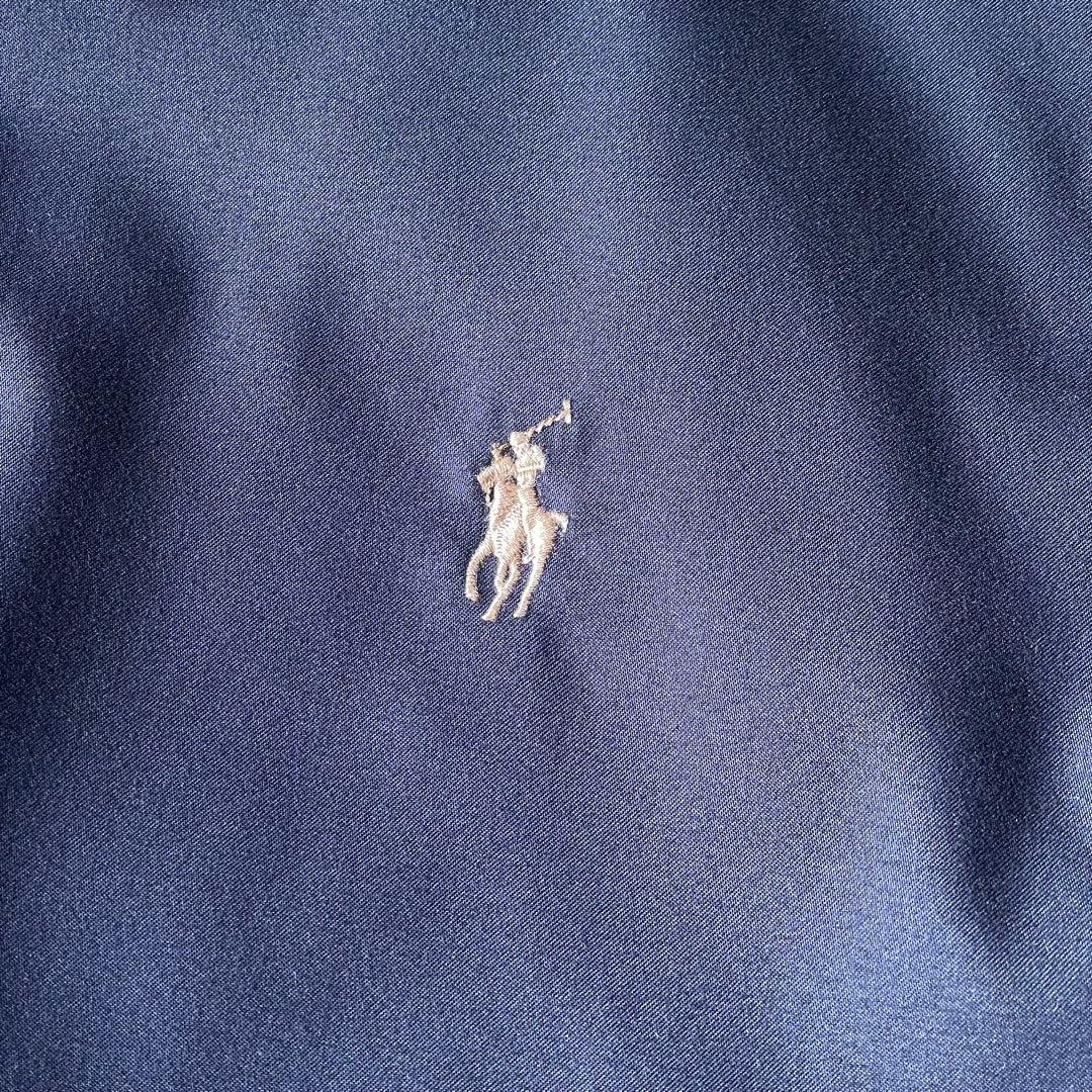 ジャケット・アウター polo ralph lauren swing top navy m pony