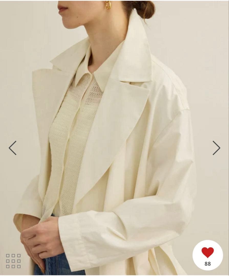 【美品】ROPE トレンチコート　コート
