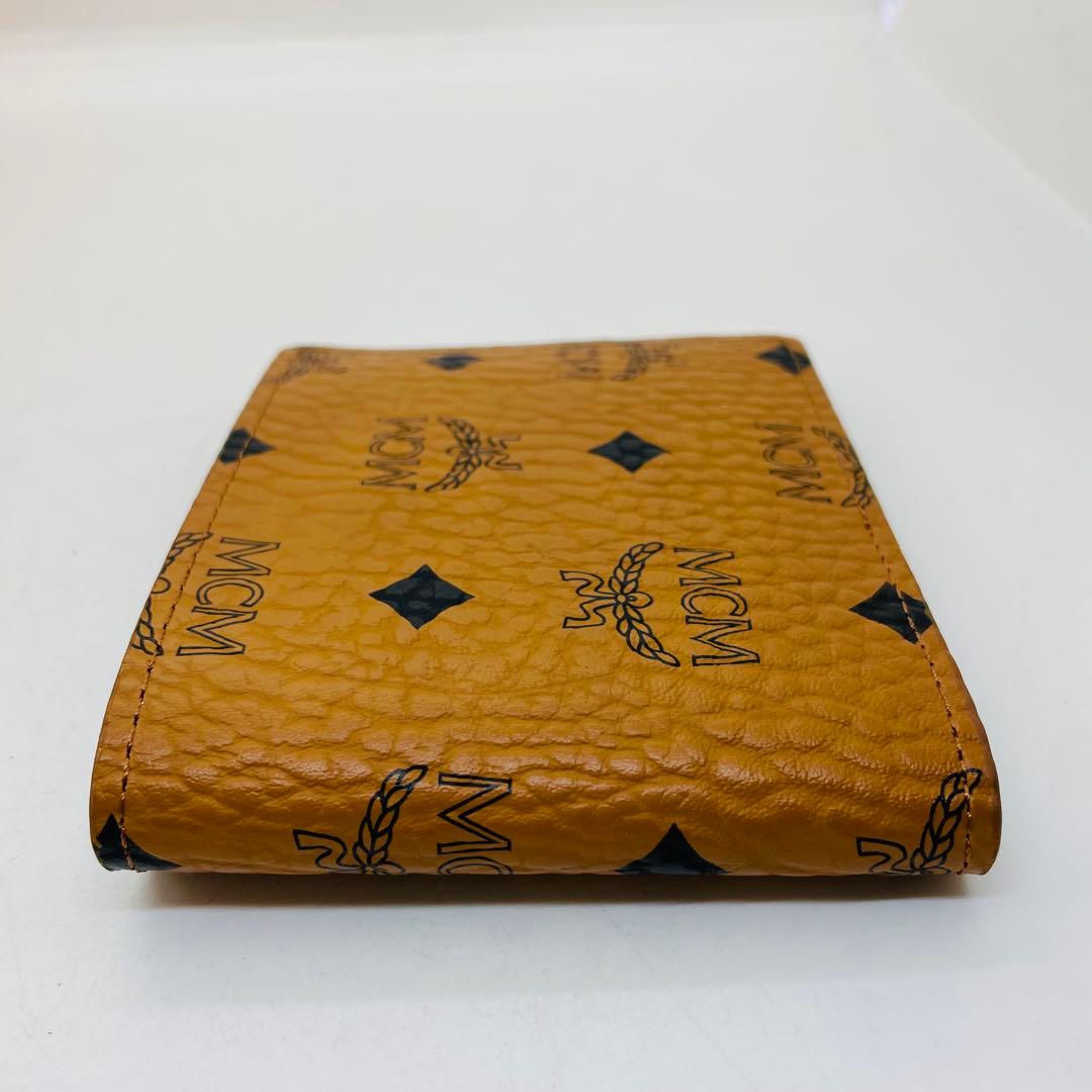 【kk/2.20】MCM ヴィセトス オリジナル 二つ折りウォレット 箱付き