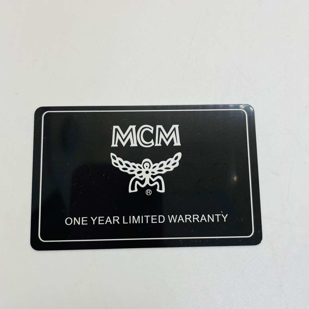 【kk/2.20】MCM ヴィセトス オリジナル 二つ折りウォレット 箱付き