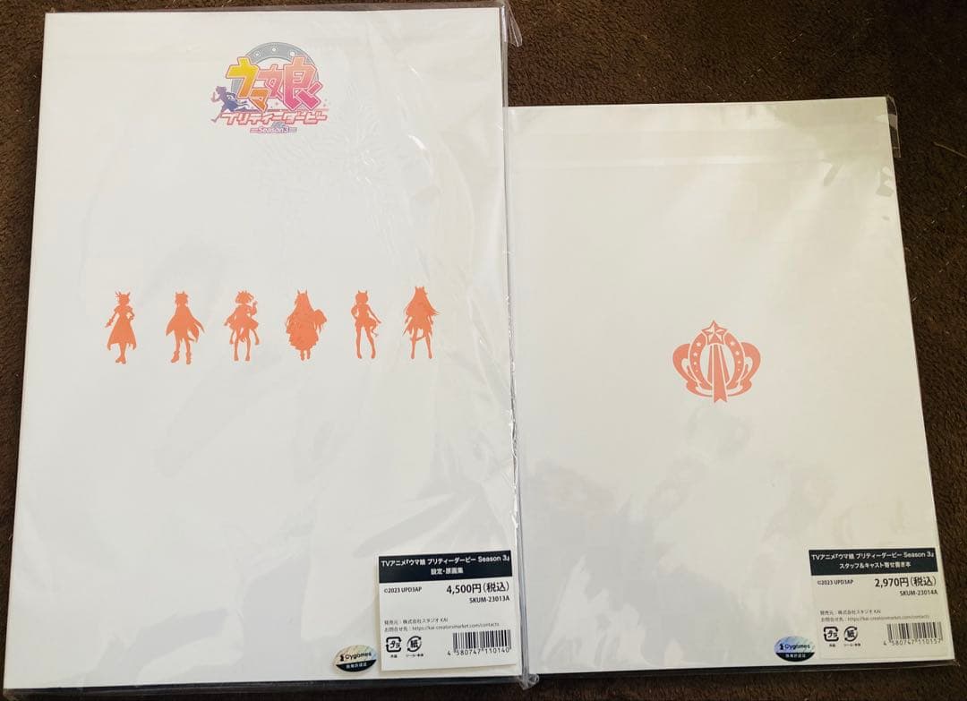 ウマ娘 プリティーダービー Season 3 スタッフ ＆ キャスト寄せ書き本