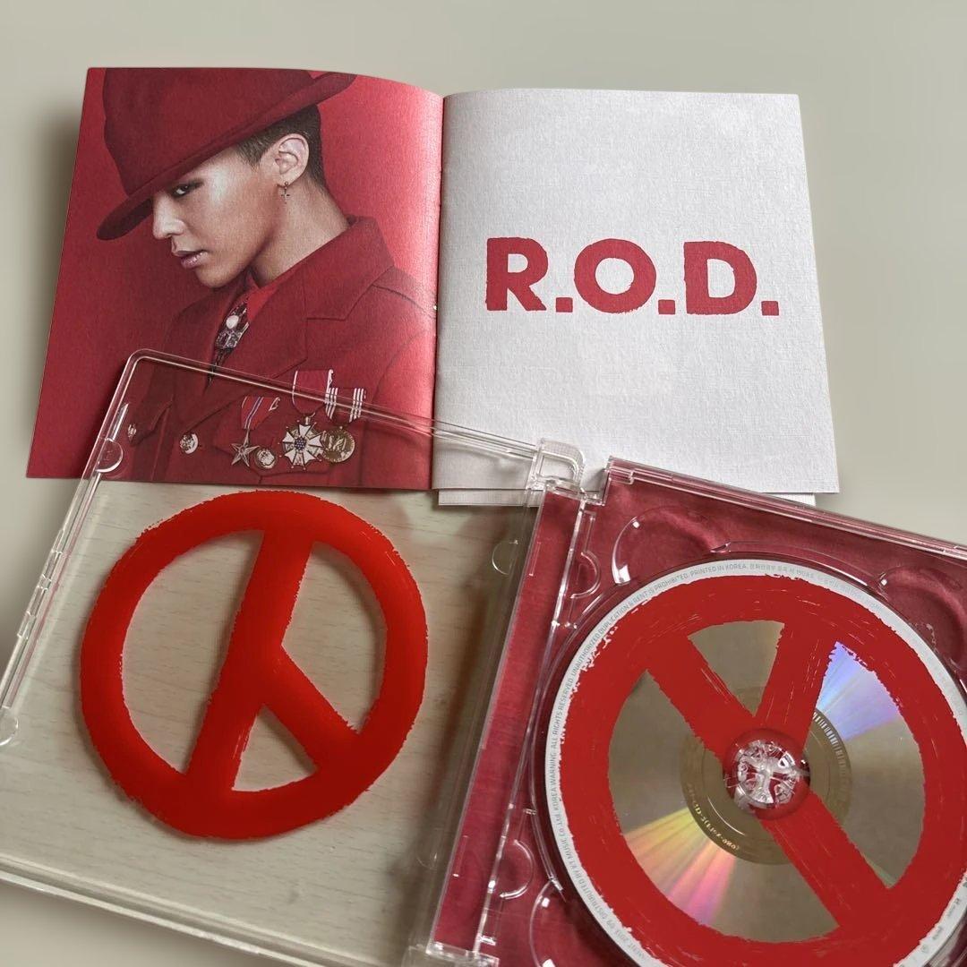 G-DRAGON COUP D'ETAT 韓国版 RED＋BLACK 2枚セット