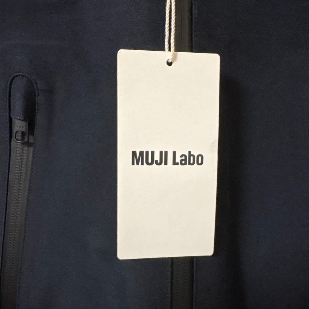 新品未使用品 MUJI labo 紳士透湿撥水コットンナイロンフードブルゾン