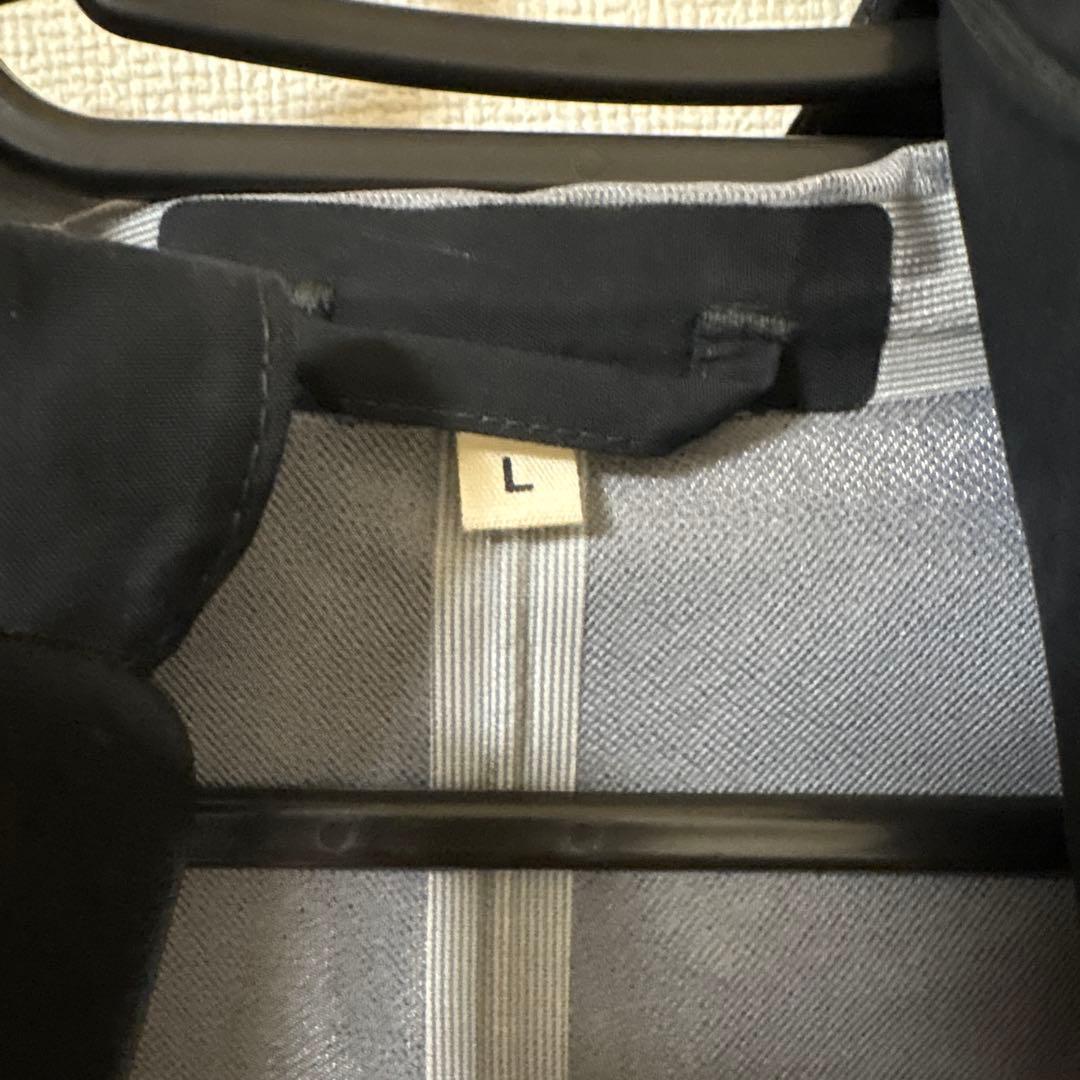 新品未使用品 MUJI labo 紳士透湿撥水コットンナイロンフードブルゾン