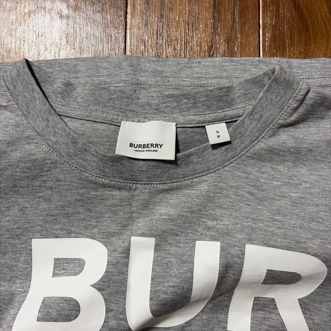 BURBERRY バーバリー ホースフェリー ロゴ Tシャツ S グレー