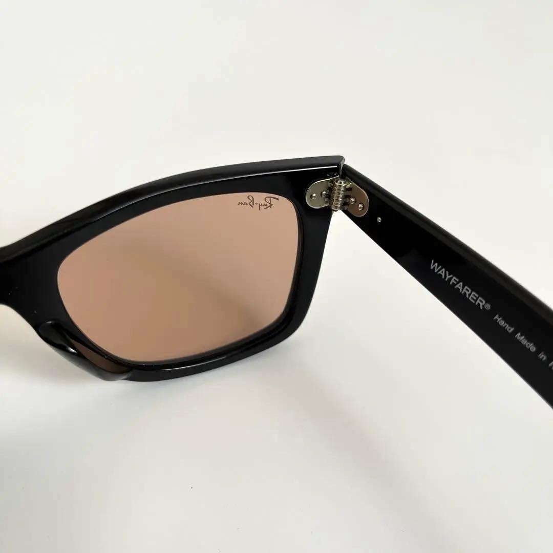 美品✨レイバンWAYFARER RB2140-F601/4B イタリア製 黒