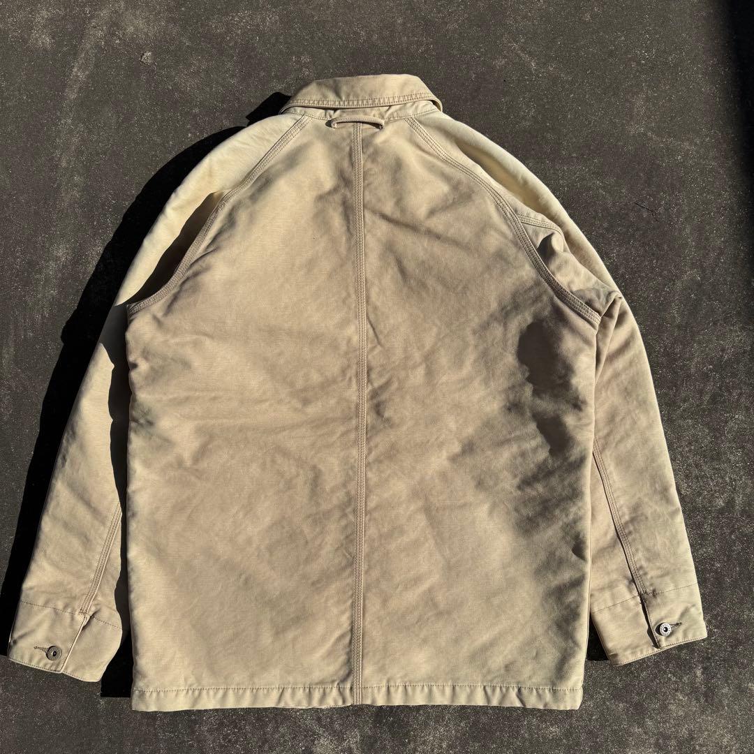 STUSSY Mr.SHEEP ステューシー カバーオール 中綿 ベージュ XL