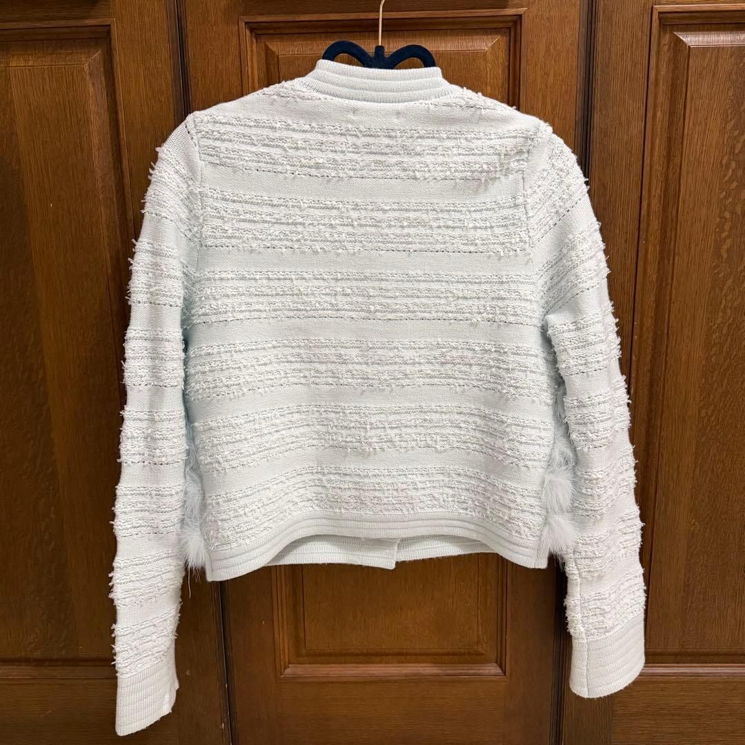 トップス Lumignon Lumi tweed-like fur knit