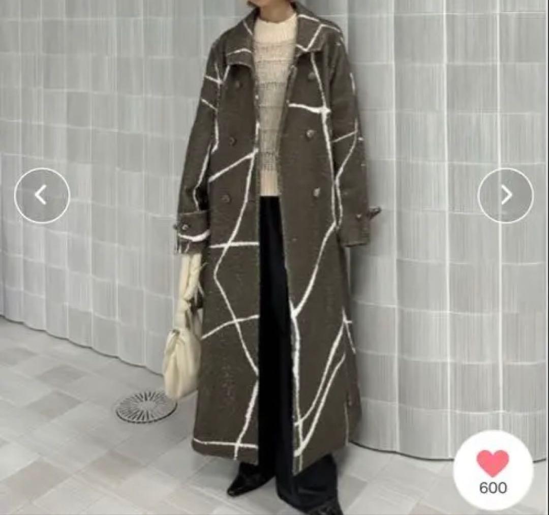 最終値下げAmeri VINTAGE LONG COAT