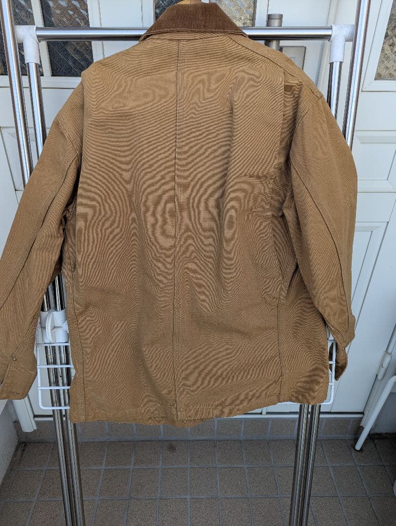 Carhartt　カバーオール希少裏地無しビンテージ　美品　sizeL