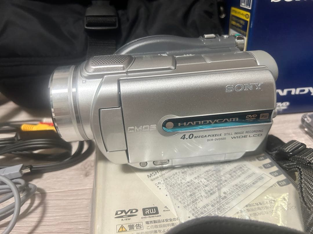 SONY Handycam DCR-DVD 505 4.0メガピクセル 本体