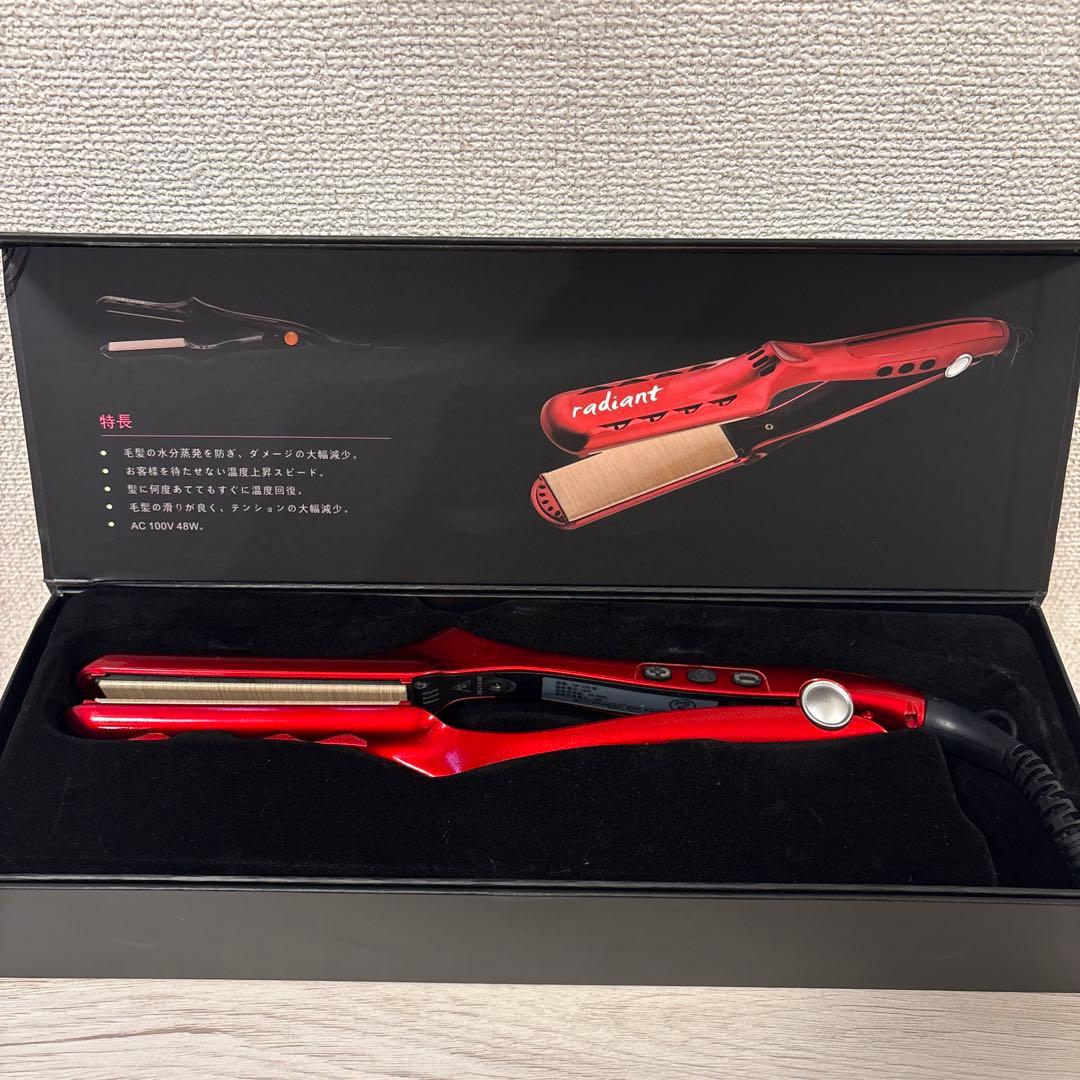 ✨美品✨ラディアント ヘアーアイロン 28mm シルクプロ ストレート付属品多数