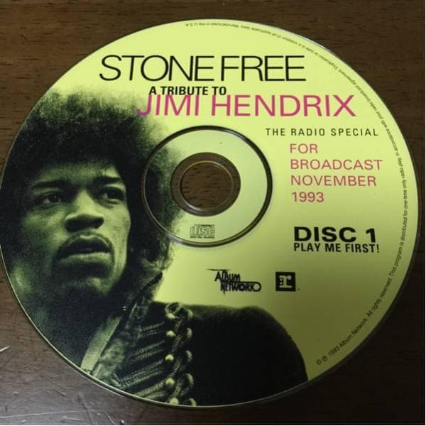 2CD！BROADCAST！STONE FREE - JIMI HENDRIX