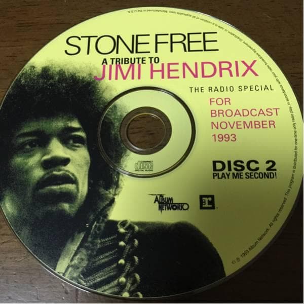 2CD！BROADCAST！STONE FREE - JIMI HENDRIX