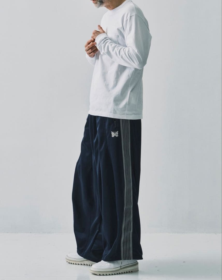 26ss needles H.D ヒザデルパンツ　studious別注　紺　XS