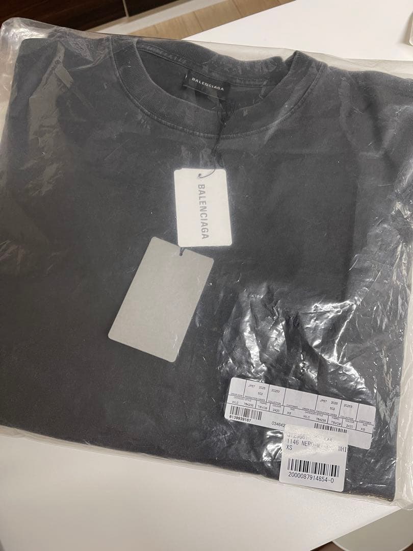 新品未使用 Balenciagaバレンシアガ半袖Ｔシャツ グレーXS