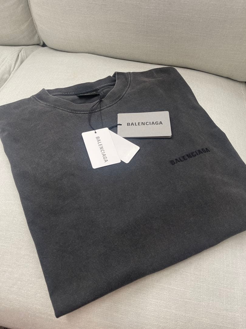 新品未使用 Balenciagaバレンシアガ半袖Ｔシャツ グレーXS