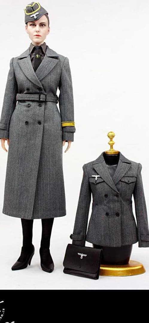 POPTOYS 1/6 WWWⅡ　ドイツ　女性公務員　フィギュア　ドール