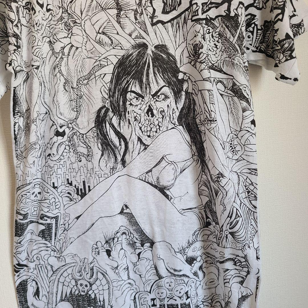 septicdeath tシャツ pushead　パスヘッド バンT　90s