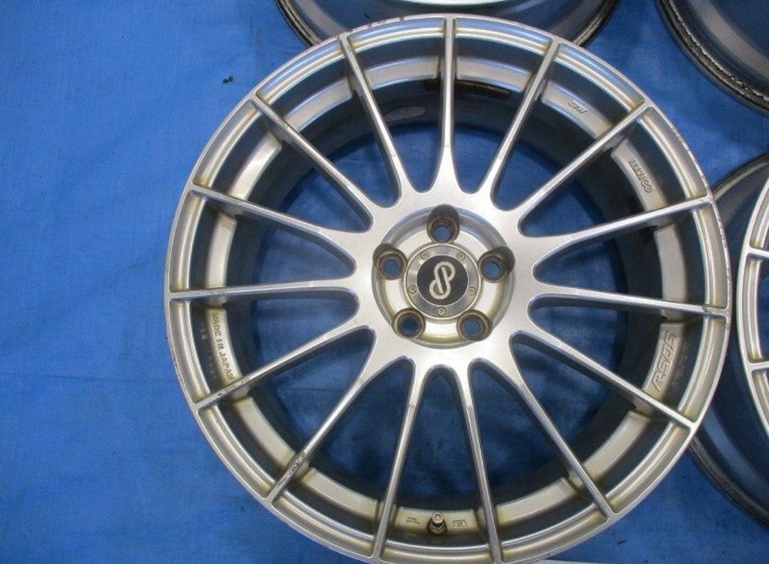 ENKEI RS05 18x7.5J +50 5H PCD100 ア ルミ4本