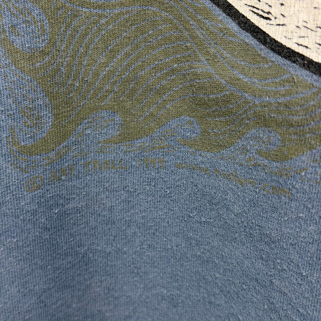 00s レイトロール Ray Troll アート 陰陽 インヤン tシャツ