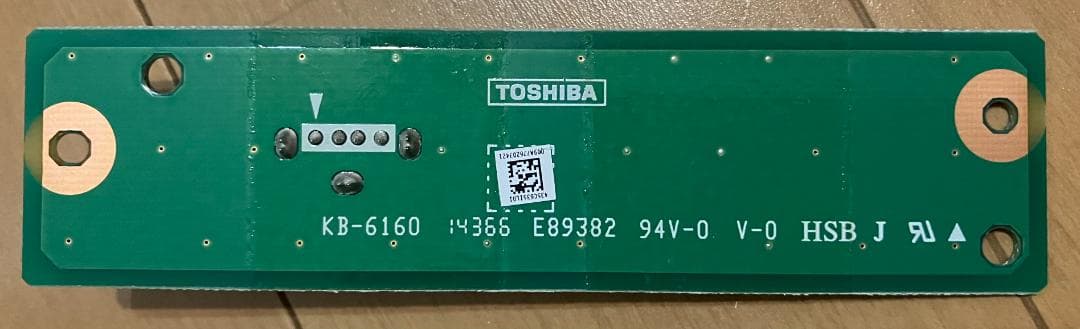 東芝　REGZA　55V型　4K液晶テレビ　基盤一式　55J10X　ジャンク
