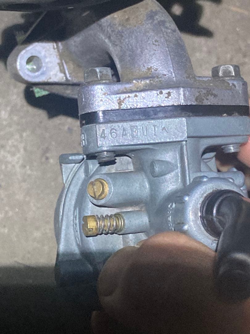 カブC50 エンジン　キャブレター等
