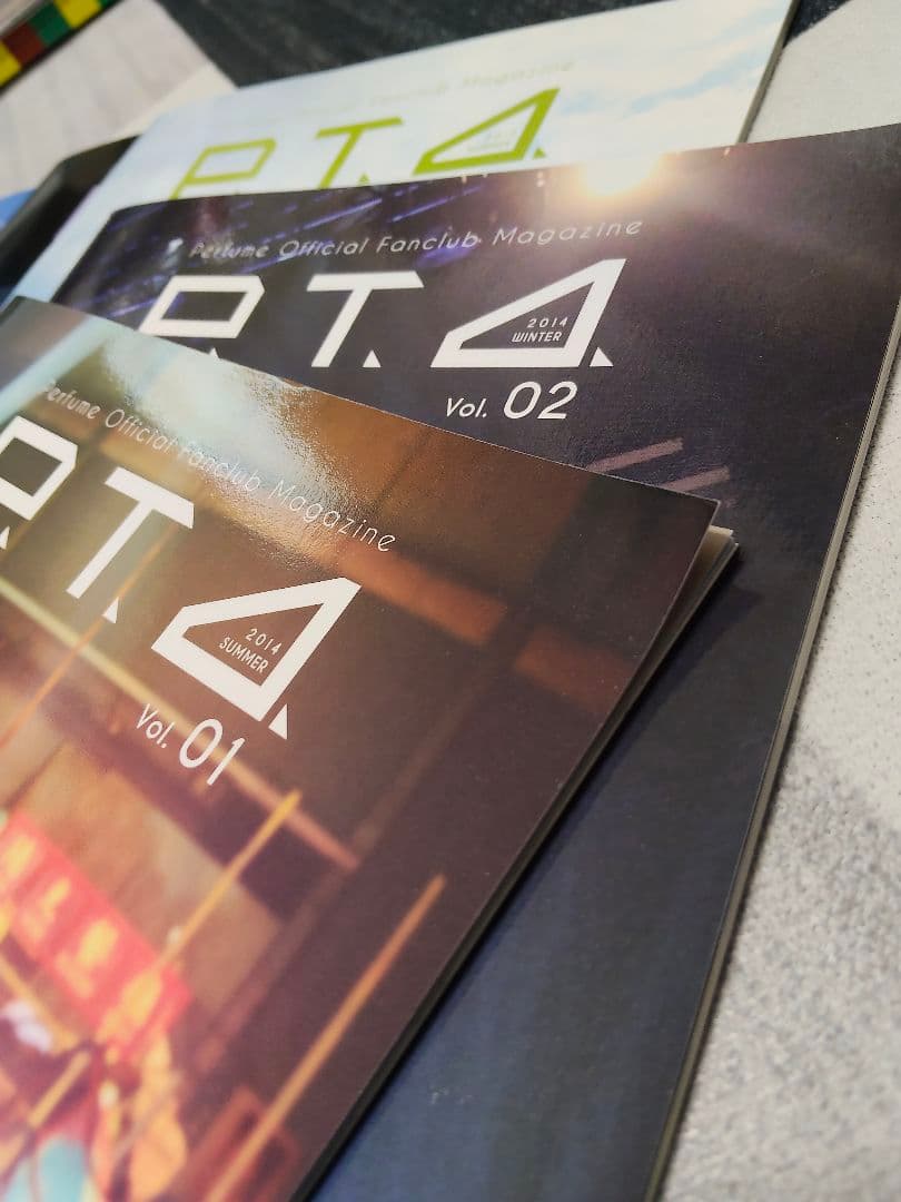 Perfume ファンクラブ会報　P.T.A. Magazine PTAマガジン