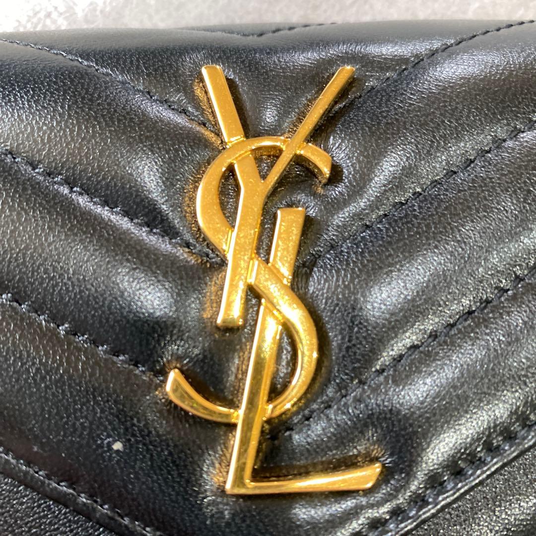 SAINT LAURENT ブラック財布