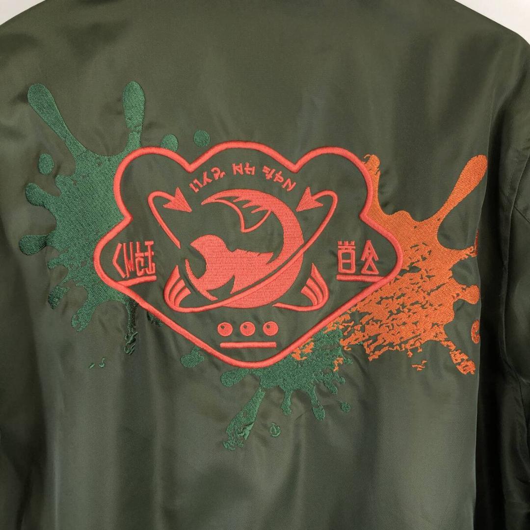 スプラトゥーン3 サーモンランジャケット MA-1 フライトジャケット ブルゾン