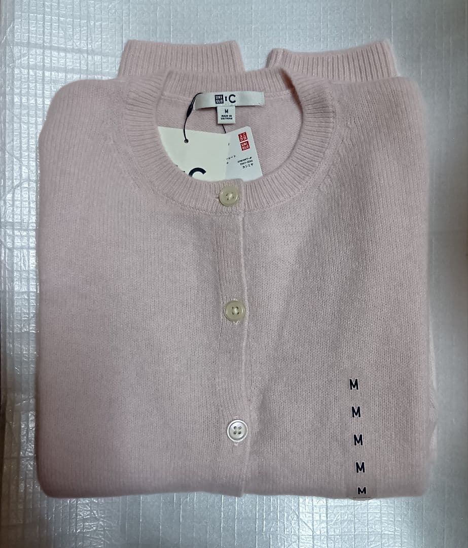 UNIQLO:C カシミヤクルーネックショートカーディガン