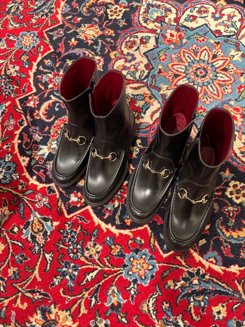 satoka グッチ　GUCCI ショートブーツ　現行品